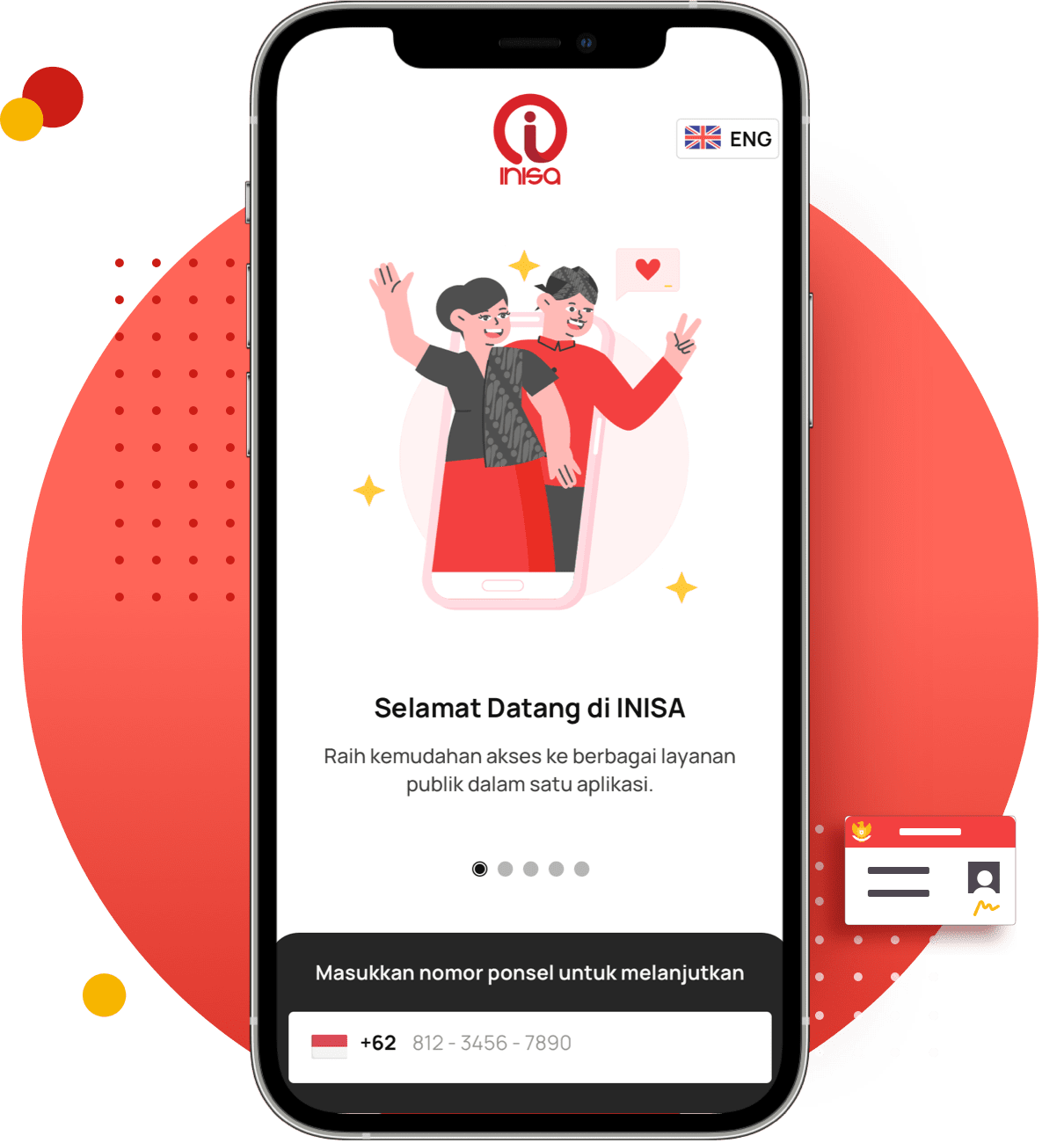 Langkah registrasi INISA